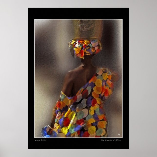 Die Schulter Afrikas-Poster Poster (Vorne)
