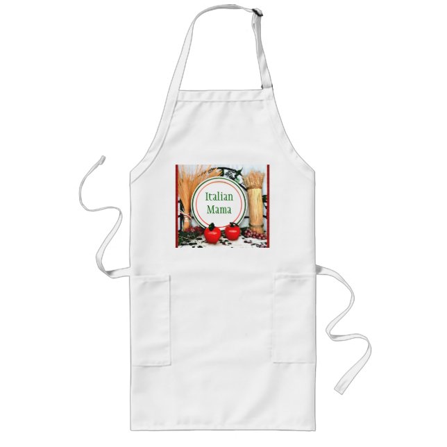 Die Schürze der kundenspezifischen italienischen (Vorne)