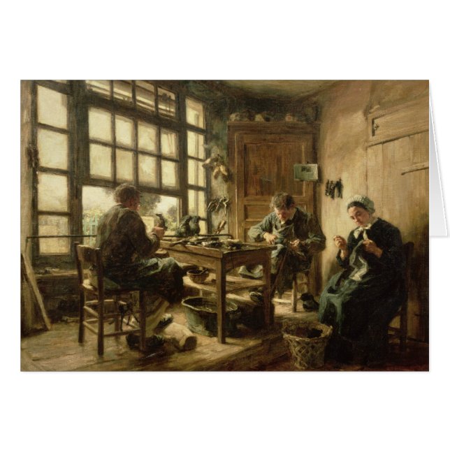 Die Schuster, 1880 (Vorderseite (Horizontal))