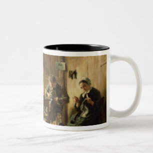 Die Schuster, 1880 Zweifarbige Tasse