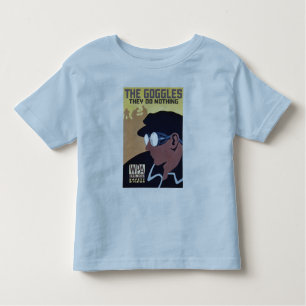 die Schutzbrillen tun sie nichts Kleinkind T-shirt