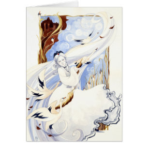 Die Schwan-Königin-Karte