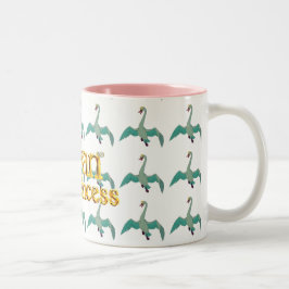 Die Schwan-Prinzessin - ODETTE-Schwan-Tasse Zweifarbige Tasse