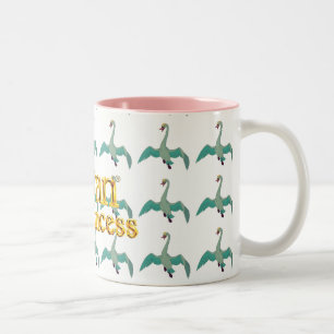 Die Schwan-Prinzessin - ODETTE-Schwan-Tasse Zweifarbige Tasse