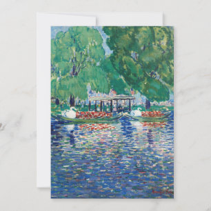 Die Schwanenboote George Luks