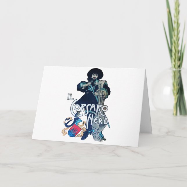 DIE SCHWARZE CORSAIR KARTE (Vorderseite)