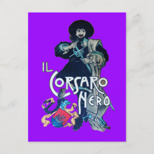 DIE SCHWARZE CORSAIR POSTKARTE