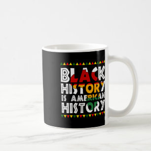 Die schwarze Geschichte ist das patriotische Afrik Kaffeetasse