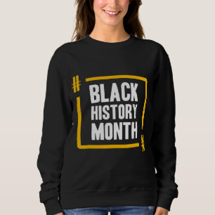 Die schwarze Geschichte ist das patriotische Afrik Sweatshirt