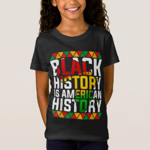 Die schwarze Geschichte ist das patriotische Afrik T-Shirt
