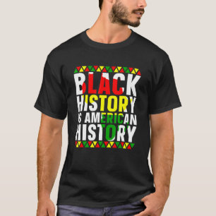 Die schwarze Geschichte ist der Monat der amerikan T-Shirt