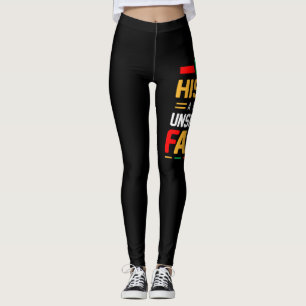 Die schwarze Geschichte ist ein Erbe des unerschüt Leggings