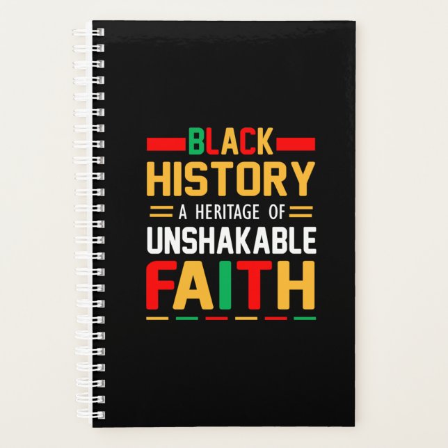 Die schwarze Geschichte ist ein Erbe des unerschüt Planer (Vorderseite)