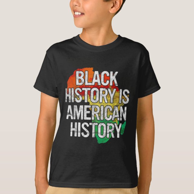 Die schwarze Geschichte ist ein Geschenk der ameri T-Shirt (Vorderseite)