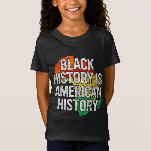 Die schwarze Geschichte ist ein Geschenk der ameri T-Shirt (Vorderseite)
