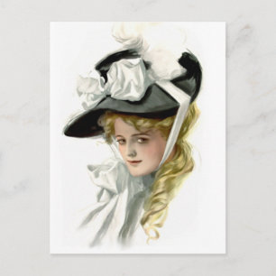 Die schwarze Haube Postkarte