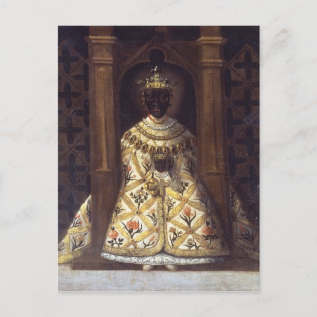 Die schwarze Jungfrau in der Chadaraita Postkarte (Vorderseite)