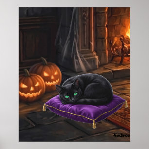 Die schwarze Katze der Vampir-Mädchen namens Mitte Poster