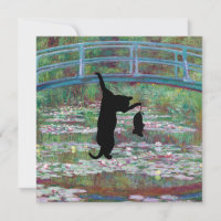 Die schwarze Katze und Maus hängen