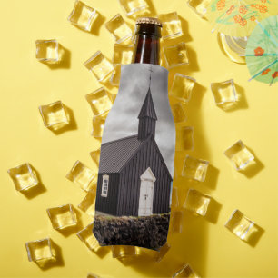 Die Schwarze Kirche Budir, Island Flaschenkühler