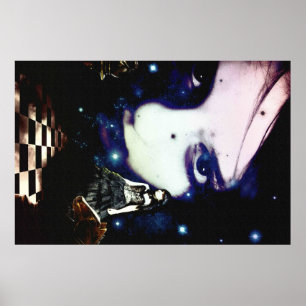 Die schwarze Königin des Schachs! Poster