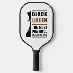 Die schwarze Königin - Die mächtigste Figur im Spi Pickleball Schläger