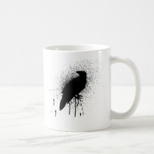 Die schwarze Krähe Tasse