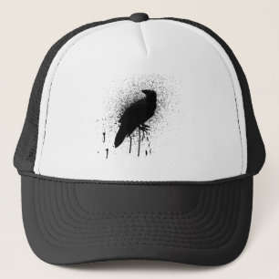 Die schwarze Krähe Truckerkappe