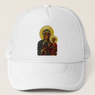 Die Schwarze Madonna von Czestochowa Truckerkappe