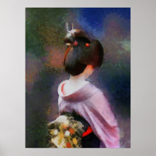 Die schwarze Obi Poster