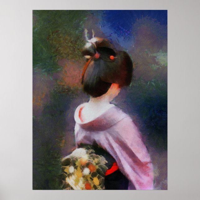 Die schwarze Obi Poster (Vorne)