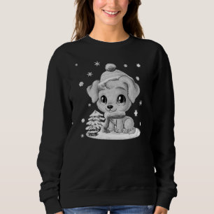 Die schwarze Strickjacke der entzückenden Sweatshirt