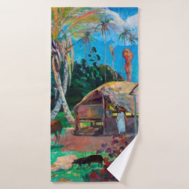 Die Schwarzen, Gauguin Badehandtuch (Badehandtuch)