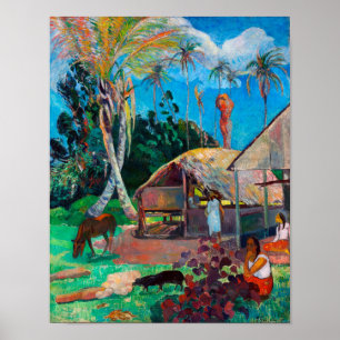 Die Schwarzen, Gauguin Poster