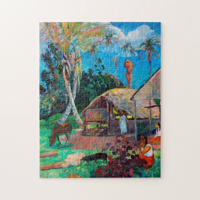 Die Schwarzen, Gauguin Puzzle (Vertikal)