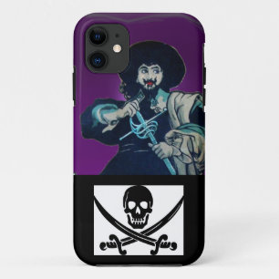 DIE SCHWARZEN KORSAIR-SKULL-GESCHALTETEN SCHWERTER Case-Mate iPhone HÜLLE