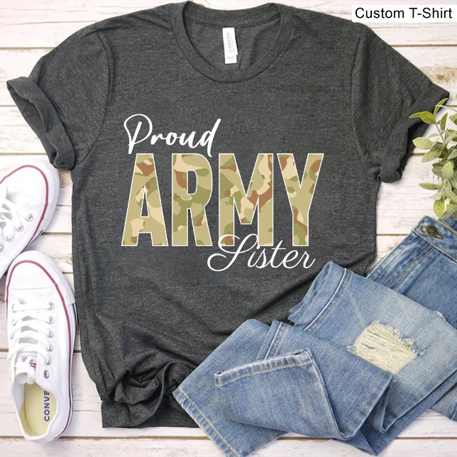 Die schwarzen Veteranen der Proud-Armee lieben T-Shirt (Proud Army Sister Black Veterans lovers T-Shirt)