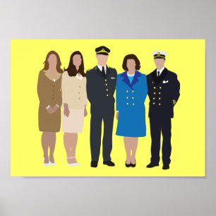 Die schwedische Königsfamilie Poster