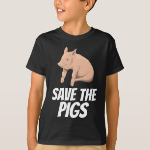 DIE SCHWEINE-T - SHIRT gerettet T-SHIRTS