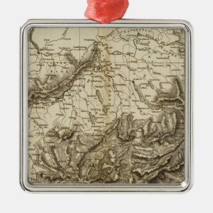 Die Schweiz 10 Silbernes Ornament