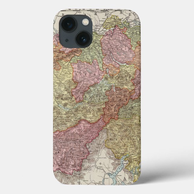 Die Schweiz 14 Case-Mate iPhone Hülle (Rückseite)