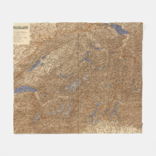 Die Schweiz 18 Fleecedecke