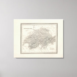 Die Schweiz 19 Leinwanddruck
