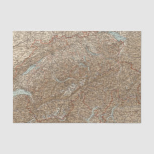 Die Schweiz 25 Seidenpapier