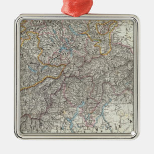 Die Schweiz 2 Ornament Aus Metall