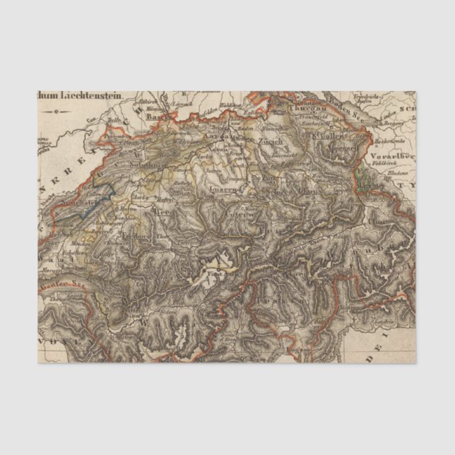 Die Schweiz 7 Seidenpapier (Vorderseite)