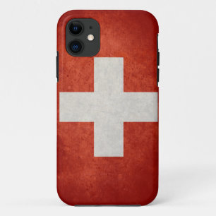 Die Schweiz-Flagge iPhone 11 Hülle