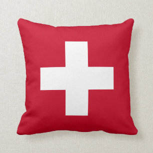 Die Schweiz-Flagge Kissen