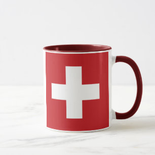 Die Schweiz-Flagge Tasse