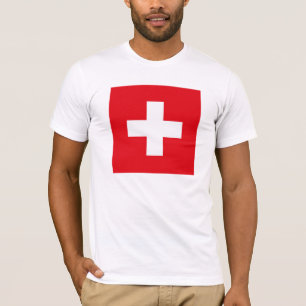 Die Schweiz-Flaggen-T - Shirt